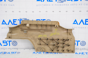 Door sill trim rear left Toyota Highlander 08-13 beige, rubbed