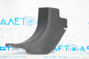 Front pillar trim lower left Nissan Leaf 13-17 black, scratches
