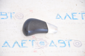 Gear knob Mitsubishi Outlander 14-20 black leather, rubbed