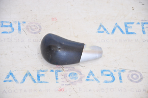 Gear knob Mitsubishi Outlander 14-20 black leather, rubbed