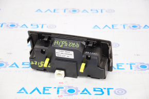 Rear row climate control control Toyota Highlander 08-10 auto, worn
