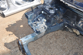 Front right quarter Dodge Journey 11-20 blue on the body