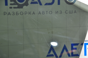 Glass door rear left Mercedes W164 ML scratches