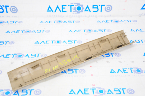 Door sill trim, front, right, Toyota Highlander 08-13, beige, worn