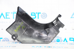 Front pillar trim lower left Nissan Rogue 14-20 black, scratches