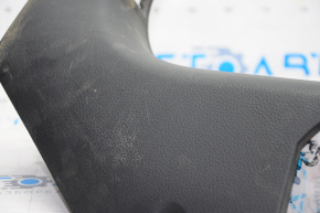Front pillar trim lower left Nissan Rogue 14-20 black, scratches