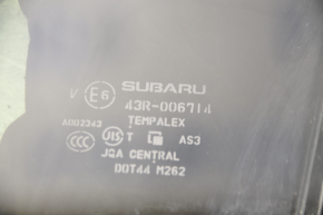 Subaru Forester 14-16 SJ rear right door glass tinted