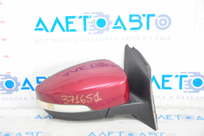 Side mirror right Ford Focus mk3 15-18 rest 8 pins, turn signal, heated, red