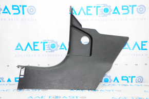 Front pillar trim lower left Ford Mustang mk6 15-23 black, worn