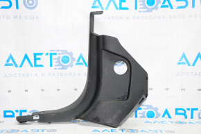 Front pillar trim lower left Ford Edge 15-24 black, scratches