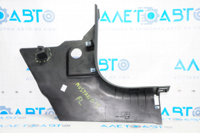 Front pillar trim lower left Ford Mustang mk6 15-23 black, broken fastener