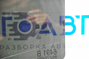Rear left door glass Buick Encore 13-19