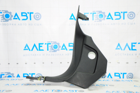 Front pillar trim lower left Lincoln MKX 16-18 black, broken crepe, scratches