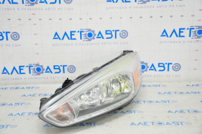 Headlight front left bare Ford Focus mk3 15-18 rest, halogen, light, web, for polishing