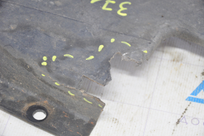 Underbody protection rear left Cadillac CTS 14-19 crack, no fragment