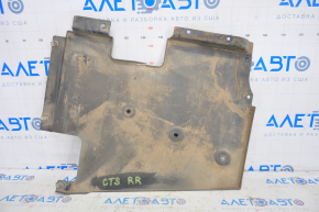 Underbody protection rear right Cadillac CTS 14-19 crack