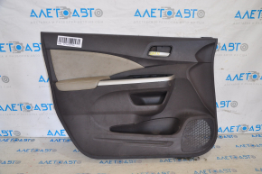 Door trim card front left Honda CRV 12-14 gray, gray insert, for cleaning, scratch