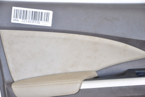 Door trim card front left Honda CRV 12-14 gray, gray insert, for cleaning, scratch