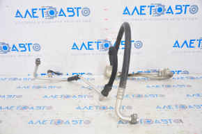 Air conditioner tube compressor-heater first Cadillac CTS 14-17 2.0T cracked hose