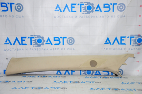 Front pillar trim left VW Jetta 11-16 USA beige, under tweeter, for dry cleaning