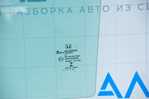Rear left door glass for a Honda Accord 18-22