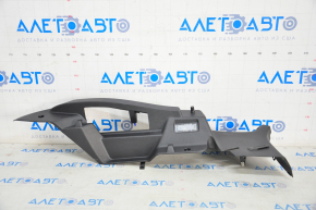 Rear pillar trim left Ford Focus mk3 11-18 5d black, scratches, broken fastener