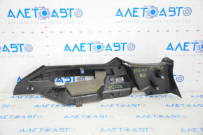 Rear pillar trim right Ford Focus mk3 11-18 5d black, broken fastener, worn