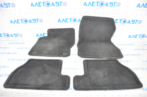 Set of floor mats for Ford Focus mk3 11-18 cloth black