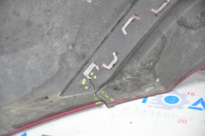 Rear bumper lip Ford Focus mk3 15-18 rest 5d, broken fastener, crack, pressed