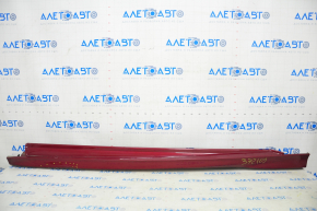 Left threshold Ford Focus mk3 11-18 Sport, red, dented, scratches, tear