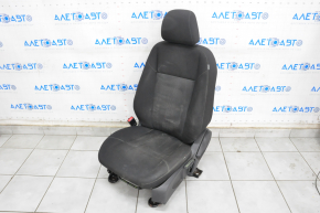 Driver's seat Ford Focus mk3 15-18 rest, without airbag, fur, cloth black, for dry cleaning