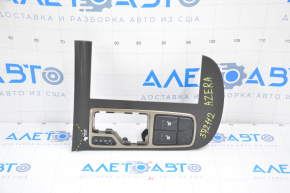 Gearshifter cover Hyundai Azera 12-17 with buttons for heating the butt