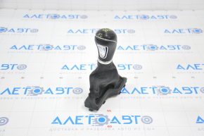 Gear knob Hyundai Sonata 11-15 leather worn leather
