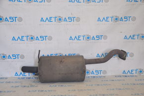 Rear muffler with barrel for Honda CRV 12-14 2.4, rusty