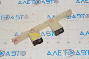 Rear left door glass guide Chevrolet Equinox 10-17 without seal and triangle