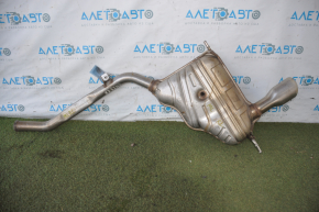Rear muffler with barrel, left, Mercedes W164 ML350
