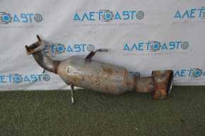 Muffler rear part with barrel Kia Sorento 14-15 3.3 rusty, dent