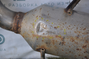 Muffler rear part with barrel Kia Sorento 14-15 3.3 rusty, dent