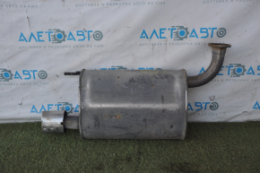 Muffler rear part with barrel left Lexus ES350 13-16 dented