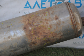 Muffler rear part with barrel Toyota Prius V 12-17 dents