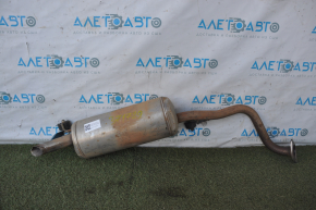 Muffler rear part with barrel Toyota Prius V 12-17 dents