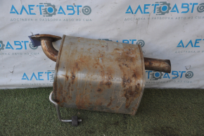 Muffler rear part with barrel Subaru Impreza 17-23 GK without tip, rusty