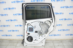 Door assembly rear right Ford Escape MK3 13-19 white YZ, bumps, dented