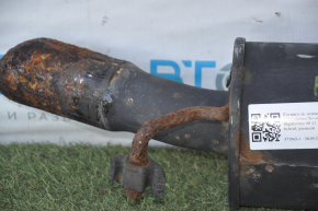 Muffler rear barrel Toyota Highlander 08-11 hybrid, rusty