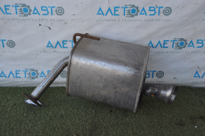 Muffler rear left part barrel Subaru b10 Tribeca, dented