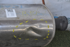 Muffler rear left part barrel Subaru b10 Tribeca, dented