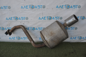 Muffler rear part with barrel right Nissan Maxima A36 16-19 3.5 dents