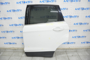 Door assembly rear left Ford Escape MK3 13-19 white YZ, bumps, dented