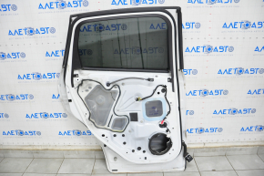 Door assembly rear left Ford Escape MK3 13-19 white YZ, bumps, dented