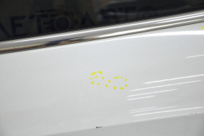Door assembly rear left Ford Escape MK3 13-19 white YZ, bumps, dented